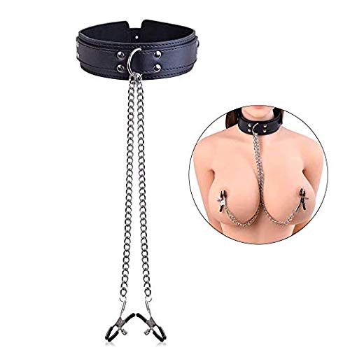 Fantasy SM Nipple Clamps with Type 3 Metal Chain Tshirt