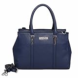 Kenneth Cole Reaction KN1860 Triple Entry Harriet Satchel Handbag (MARINA)