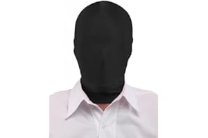 Howriis Men's and Women's Full Cover Spandex Zentai Hood Mask for Halloween Costume