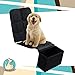 BABYSEATER Car Seat Protector for Child Car Seat with Folding Trash Can - Car Seat Covers Front Seats Only - XL Carseat Pad, Thick Padding, Waterproof, Fits All Vehicles - Keeps Your Seats Clean