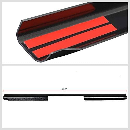 Urmarketoutlet Rear Tailgate Cargo Truck Bed Cap Molding Rail Protector Cover Works With 01 04 Nissan Frontier Black Tape On Automotive Bed Rails