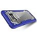 Zizo Proton 2.0 Series Compatible with Samsung Galaxy S8 Plus Case Military Grade Drop Tested with Tempered Glass Screen Protector Blue Clear