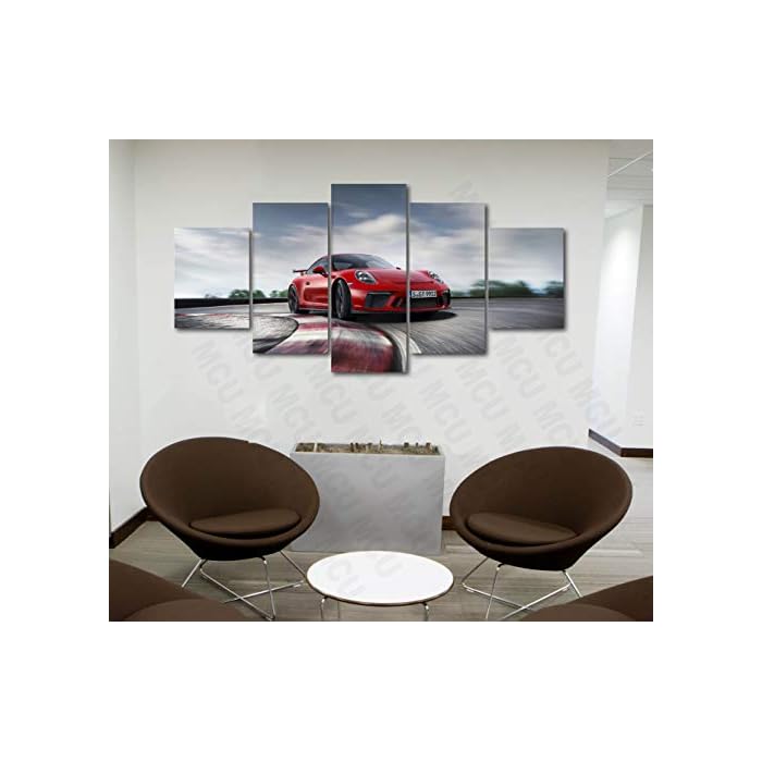 Buy 5 Piece Luxury Canvas Posters of Sports Cars Supercar Exotic Luxury