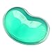 LetGoShop Silicone Gel Wrist Rest Heart-Shaped Translucence Ergonomic Mouse Pad Cool Hand Pillow Effectively Wrist Fatigue(Green) primary