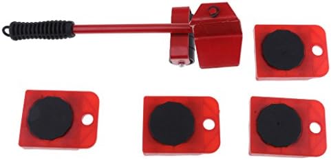 Prettyia Furniture Lifter With 4 Pack Wheel Slider Heavy