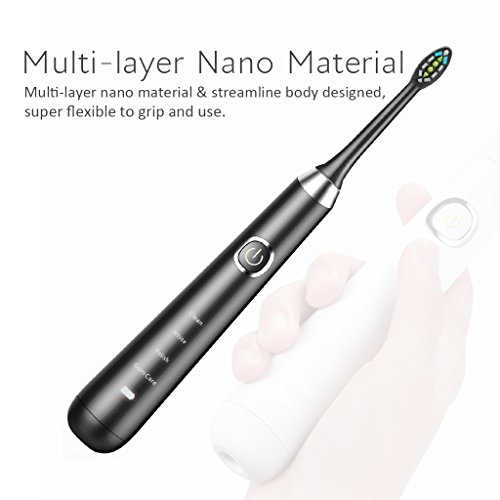 image for MUTTUS Premium Sonic Electric Toothbrush, 4 Intelligent Modes with Sup