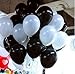 10 Inch White & Black Pearl Balloons for Party Decoration 100 Pcs/lot