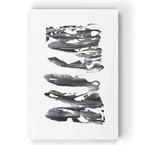 Tungsten I' Gallery Wrapped Canvas Abstract Wall Art