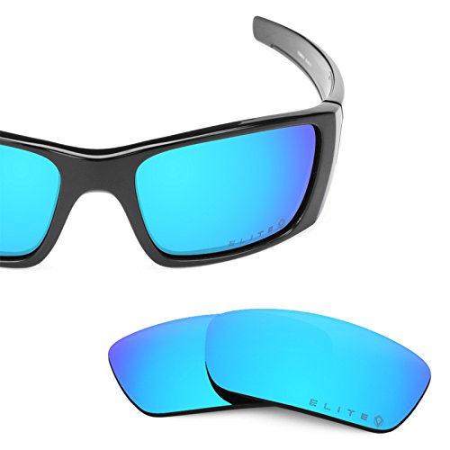 Revant Polarized Replacement Lenses for Oakley Fuel Cell EliteKiwanda Blue MirrorShield