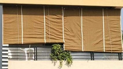 Bamboo Curtain For Balcony 6feet 7feet 180cm 210cm 72inches
