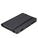 MoKo ASUS Transformer Book T100HA Case - Slim Folding Keyboard Portfolio Cover Case for ASUS Transformer Book T100HA Windows 10 2-in-1 Laptop (Not Fit for T100 Chi), Black