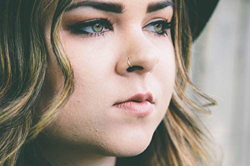 14k Gold Filled Hoop Nose Ring - 20 Gauge Size 6-8mm