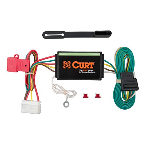 CURT 56192 Vehicle-Side Custom 4-Pin Trailer Wiring Harness for Select Acura MDX SUV