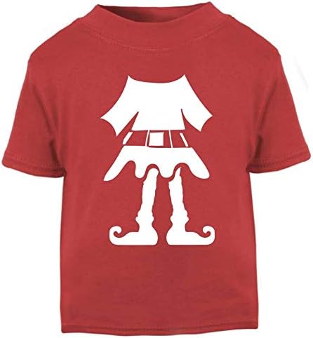 Tees In The Wood Santas Little Elf Christmas Baby and Toddler Short Sleeve T-Shirt