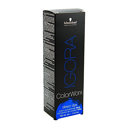 Schwarzkopf IGORA ColorWorx Direct Dye (Color Concentrate Blue) Schwarzkopf IGORA ColorWorx Direct Dye (Color Concentrate Blue)