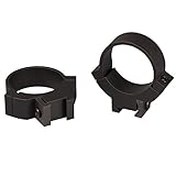 4007484 Warne 30mm Permanently Attached 7.3/22 - Medium Matte Rings