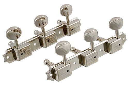 Allparts Deluxe 3x3 Tuners Nickel