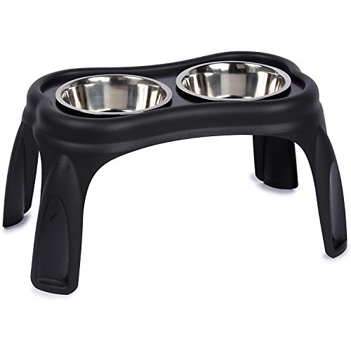 Our Pets Elevated Bone Feeder Raised Dog Feeding Station Awesome Pet