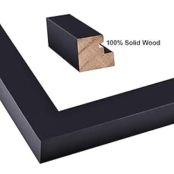 RPJC 6x8 inch Picture Frame Made of Solid Wood and