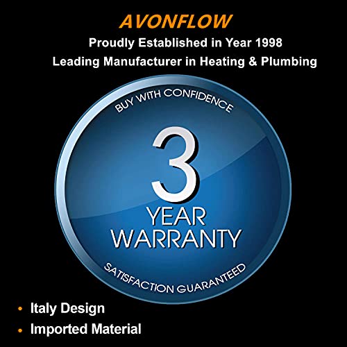 AVONFLOW Smart Towel Warmer with Timer Controller Heated Towel Heater