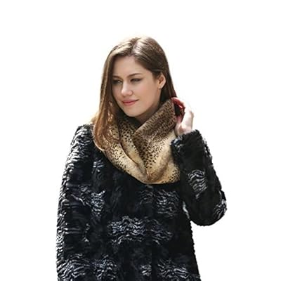 Clearance！Adelaqueen Women's Fabulous Faux Fur Infinity Scarf Multiple Colors