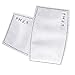 Kikunum Adult PM2.5 Activated Carbon Filter Face Mask Filters Breathing Insert Protective Mouth Mask Filt（20Pcs）