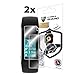 IPG for Polar A360-A370 Fitness Tracker Watch Screen Protector (2 Units) Invisible Ultra HD Clear Film Anti Scratch Skin Guard - Smooth/Self-Healing/Bubble -Free