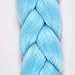 UHair Light Blue Jumbo Braiding Hair Extensions Jumbo Braid Crochet Colorful Hair High Temperature Synthetic Fiber Hair Extension for Women(100G/pc, 3 pcs/lot)