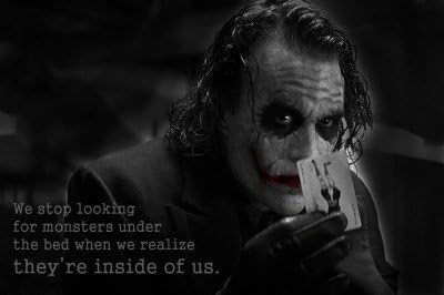 Joker Quote Poster Photographic Paper(12 inch X 18 inch)