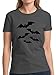 Vizor Women's Halloween Bats T shirts Shirts Tops Halloween Bats Gift for Halloween