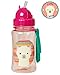 Skip Hop Zoo Toddler Sippy Cup Transition Bottle: Dishwasher-Safe Water Bottle with Flip Top Lid, Llama