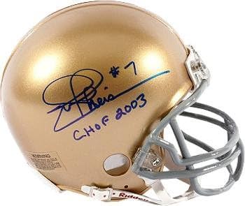Signed notre dame helmet Outlet