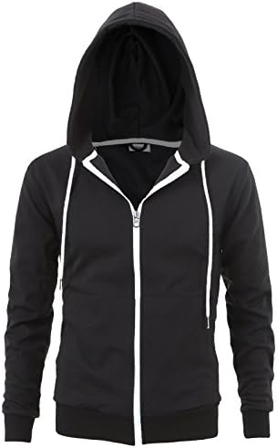 zip hoodie with inside pockets