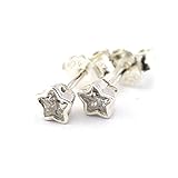 Starshine Stud Earrings with Clear Cubic Zirconia fits European Pandora Jewelry Authentic 925 Sterling Silver