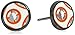 Star Wars Jewelry Unisex Episode 7 BB-8 Droid Stainless Steel Stud Earrings (SALES1SWMD)