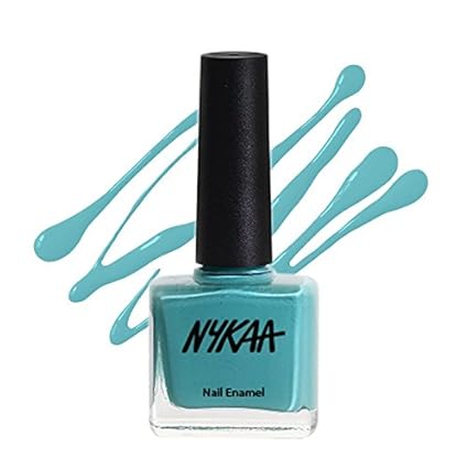 Nykaa Pastel Nail Enamel So Teal-Icious, No.68