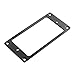 Kmise Z4542 4 Piece Flat Metal Humbucker Pickup Mounting Rings - Chrome/Black