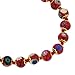 Glass Of Venice Murano Glass Mosaic Necklace - Red