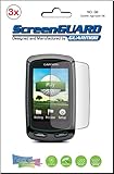 3x Garmin Approach G6 Golf GPS Premium Clear LCD Screen Protector Cover Guard Shield Protective Film Kits (Package by GUARMOR)
