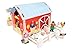 Le Toy Van Red Barn Premium Wooden Toys for Kids Ages 3 Years & Up