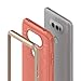 LG V20 Case, Caseology [Parallax Series] Slim Dual Layer Protective Textured Geometric Cover Corner Cushion Design [Coral Pink] for LG V20 (2016)