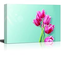 Canvas Wall Art Mother's Day Theme Canvas Prints Home Artwork Decoration for Living Room Bedroom - 12x18 inches