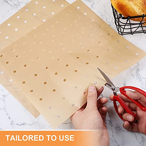 AIEVE 200 Pcs Air Fryer Liners for XL Air Fryer Ovens, 11x12 inches