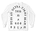 AA Apparel The Life of Pablo Tour | I Feel Like Pablo Long Sleeve Shirt (Large, White)