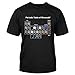 JINX Minecraft Men's Periodic Table Basic T-Shirt (Black, Large)