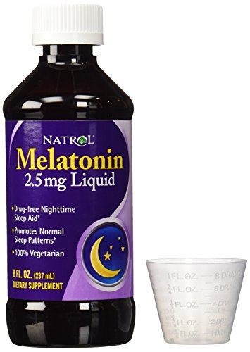 Natrol Liquid Melatonin, 2.5 mg