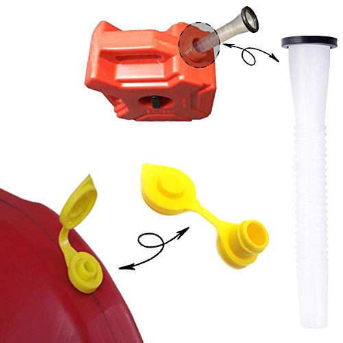 ORANDESIGNE Blitz Gas Can Spout Replacement Flexible Fuel Can Pour
