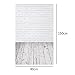 Showyou 3x5ft Silk Photography Backdrop White Brick Wall Wood Floor Background Studio Props