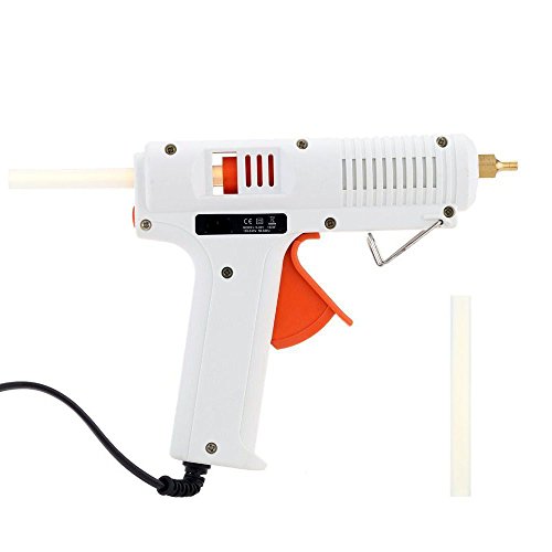 150W Professional Hot Melt Glue Gun, LAFEINA 100-240V Glue Tool 140-220 Degrees Adjustable Temperature Repair Tool