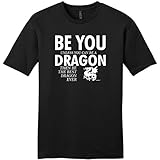 Be You Unless You Can Be a Dragon Funny Young Mens T-Shirt